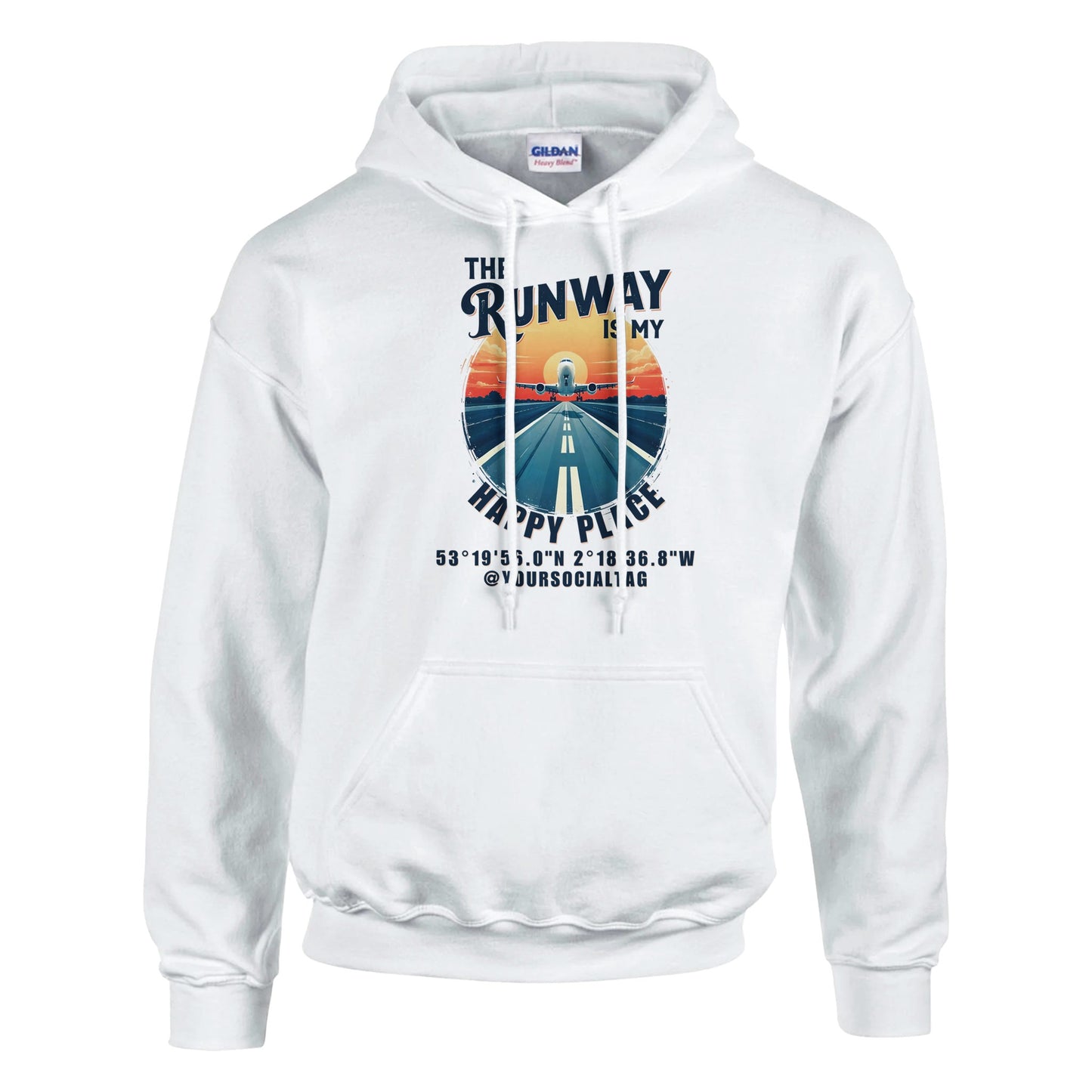 Premium Quality The Runway Is My Happy Place Tee – Soft & Comfortable Fit
