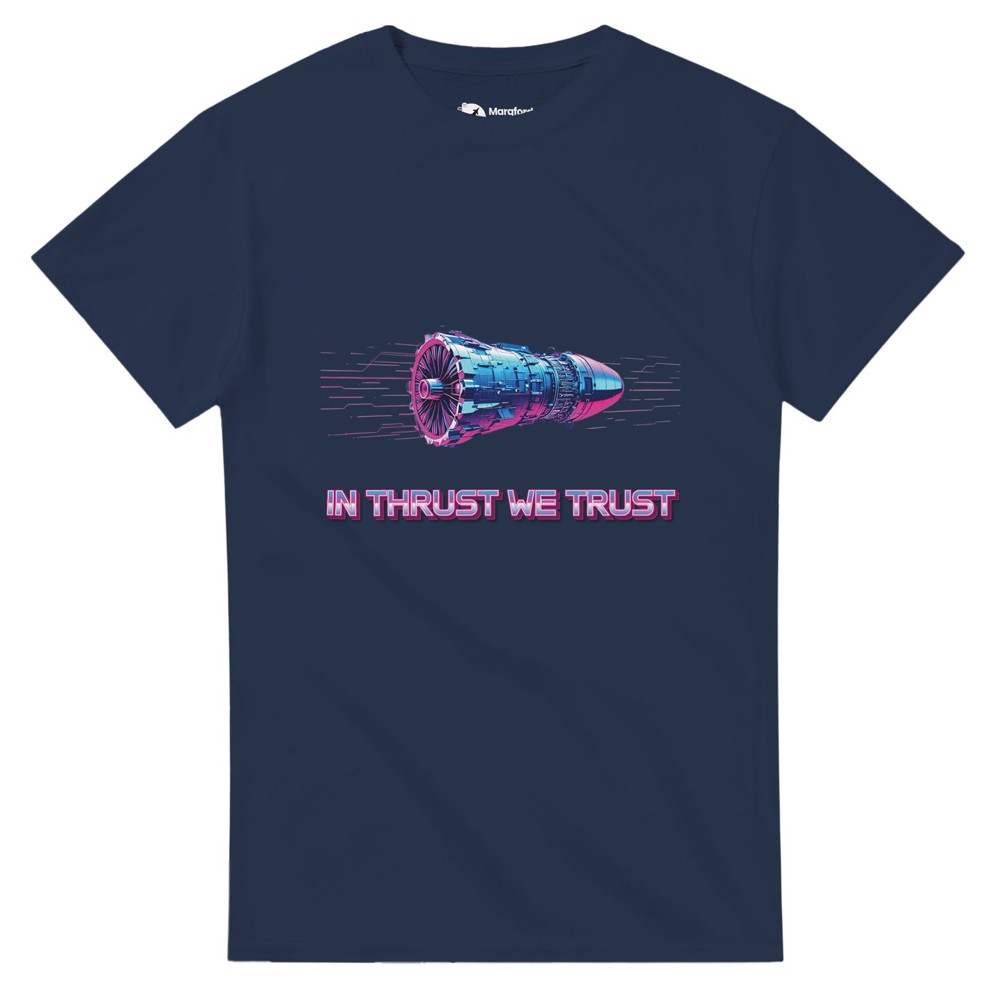 Unisex In Thrust We Trust T-Shirt – Perfect for Aviation Enthusiasts