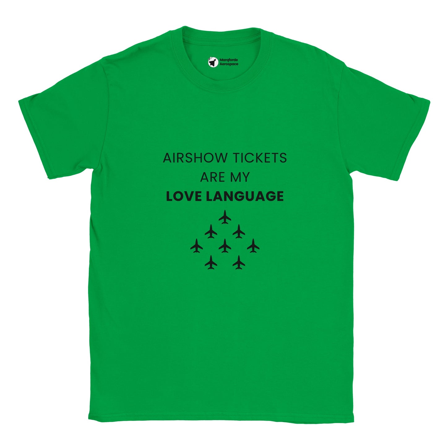 Airshow Tickets Are My Love Language Shirt – Great Gift for Aviation Enthusiasts