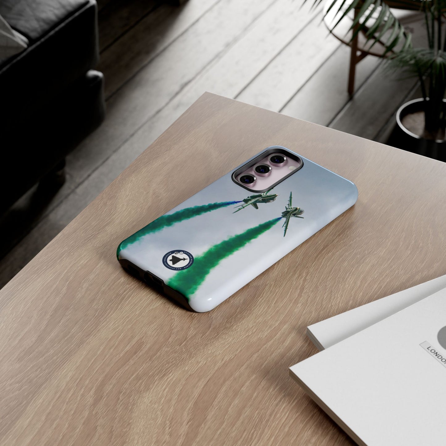 Shockproof Samsung Phone Case – Featuring Royal Saudi Hawks Airshow
