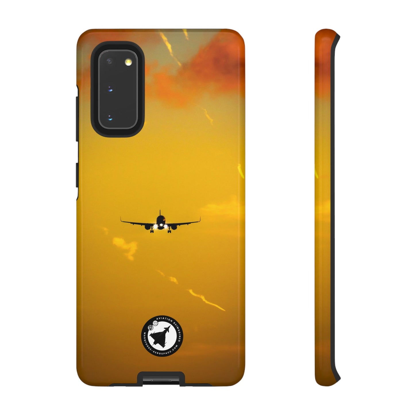 iPhone Tough Case Featuring Aer Lingus Airbus A321neo – Modern Airliner Design