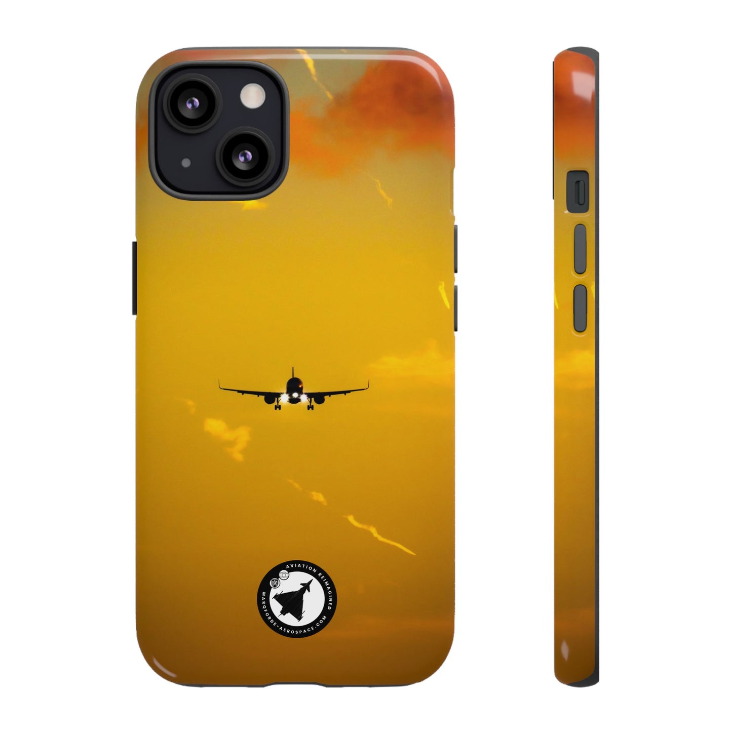 iPhone Case with Aer Lingus Airbus A321neo – High-Quality Print