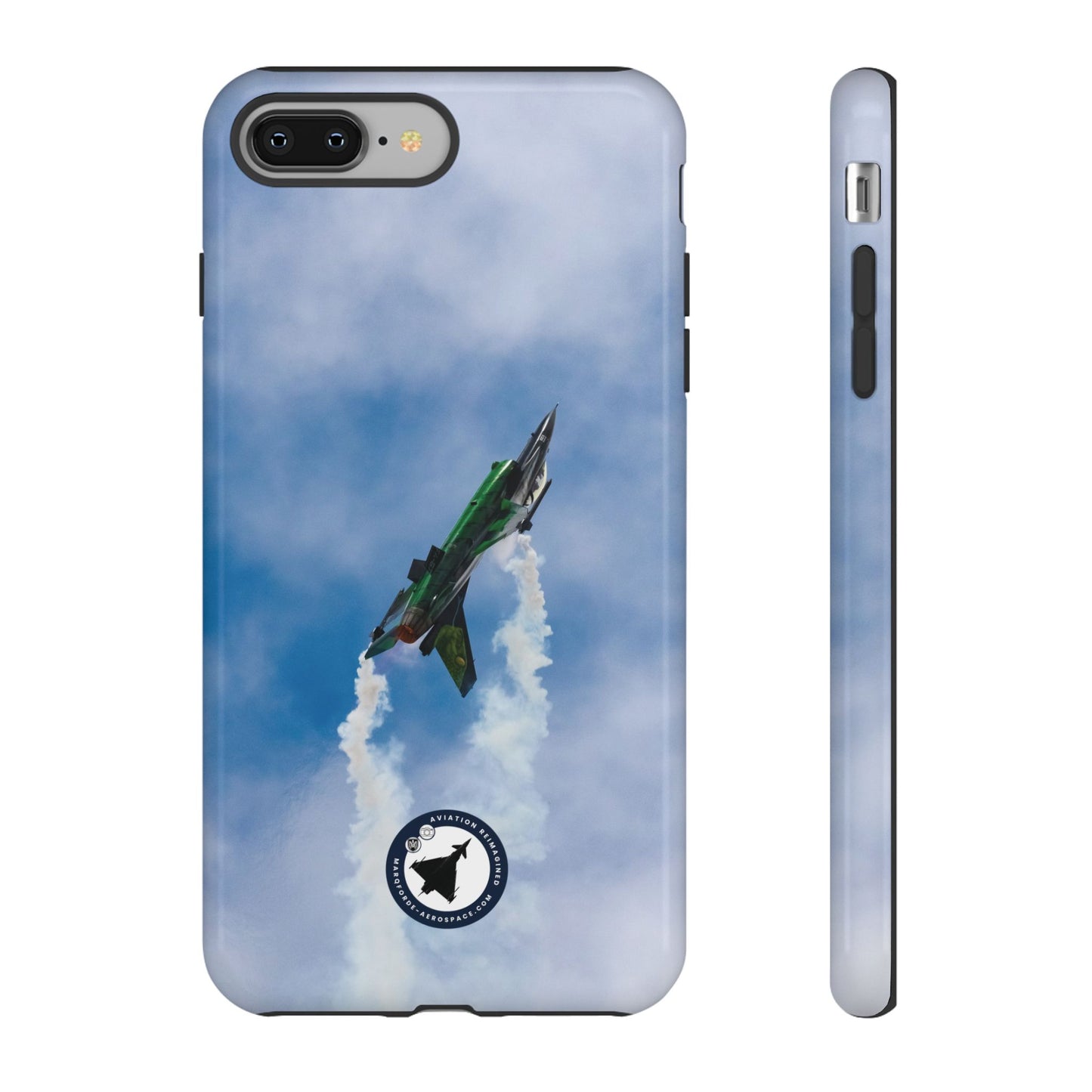 Premium iPhone Case Featuring F-16 Viper V2 Fighter Jet Art