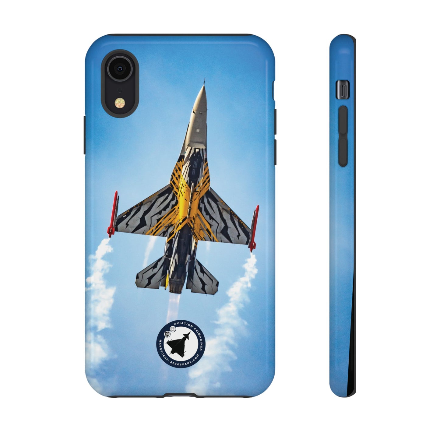 Side View of F-16 Viper iPhone Case – Protective Cover