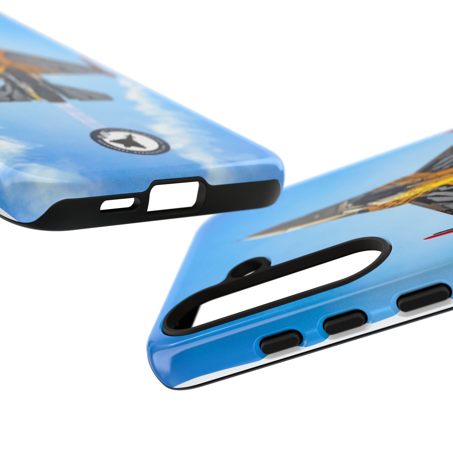High-Impact Resistant Samsung Case – Featuring F-16 Viper Fighter