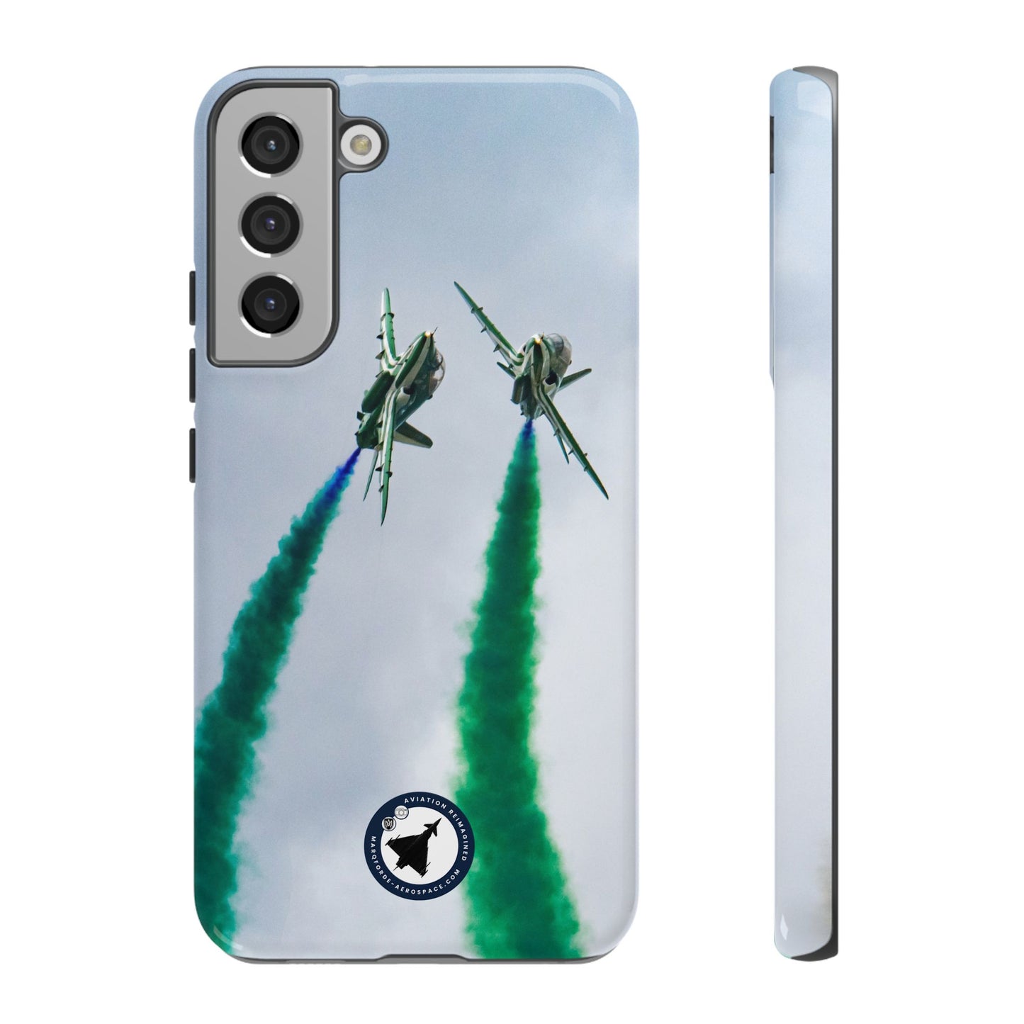Shockproof & Scratch-Resistant Royal Saudi Hawks Samsung Case