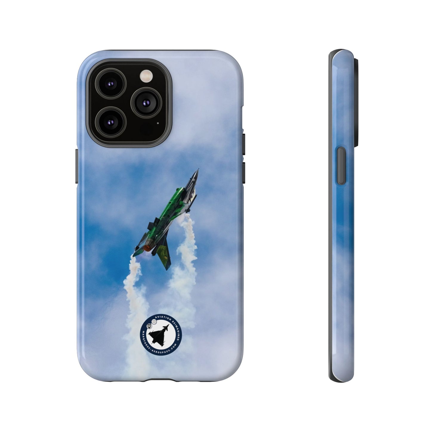 Side View of F-16 Viper V2 iPhone Case – Premium Finish