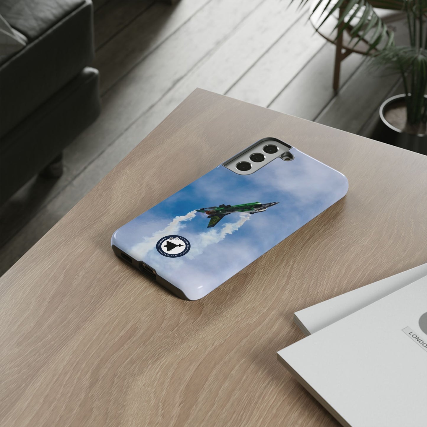 F-16 Viper Samsung Case – High-Speed Jet Formation Display