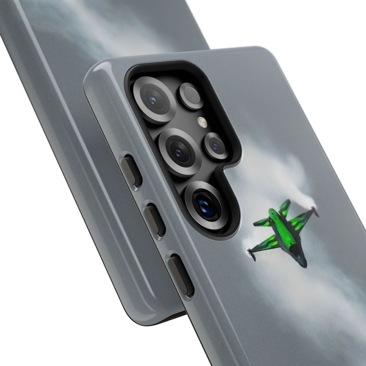 Belgian F-16 Dream Viper head-on in vapour cloud aviation photo Samsung Galaxy tough phone case – view 18