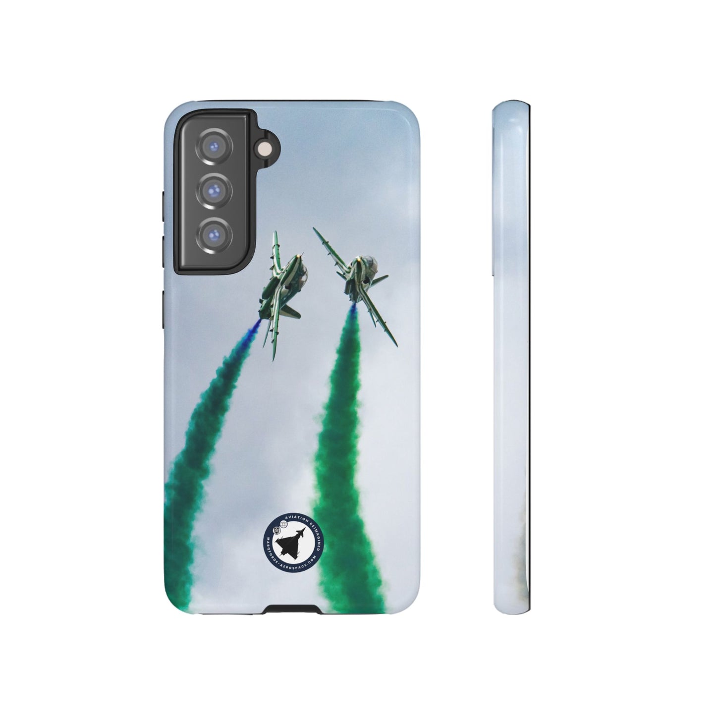Limited Edition Royal Saudi Hawks Samsung Tough Case – Precision Flight Design