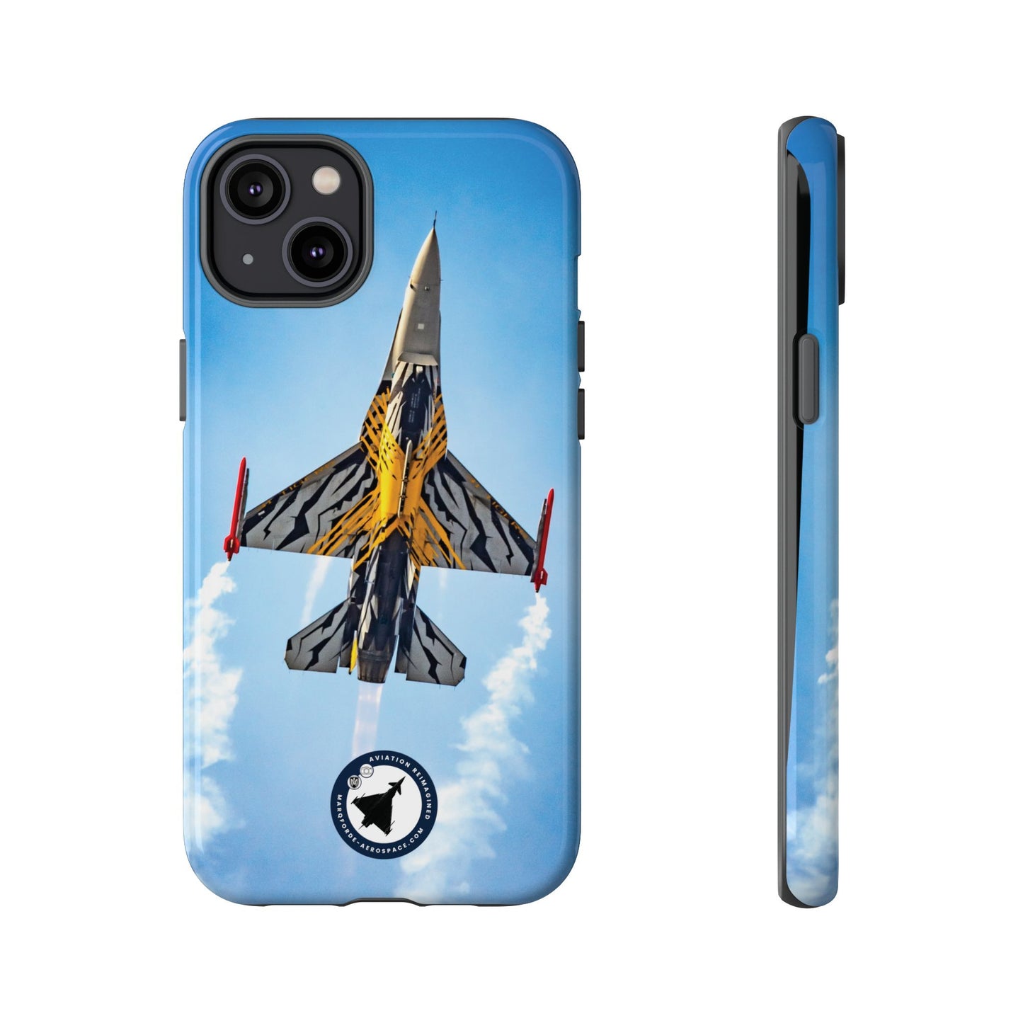 F-16 Viper iPhone Case with High-Quality Aircraft Print