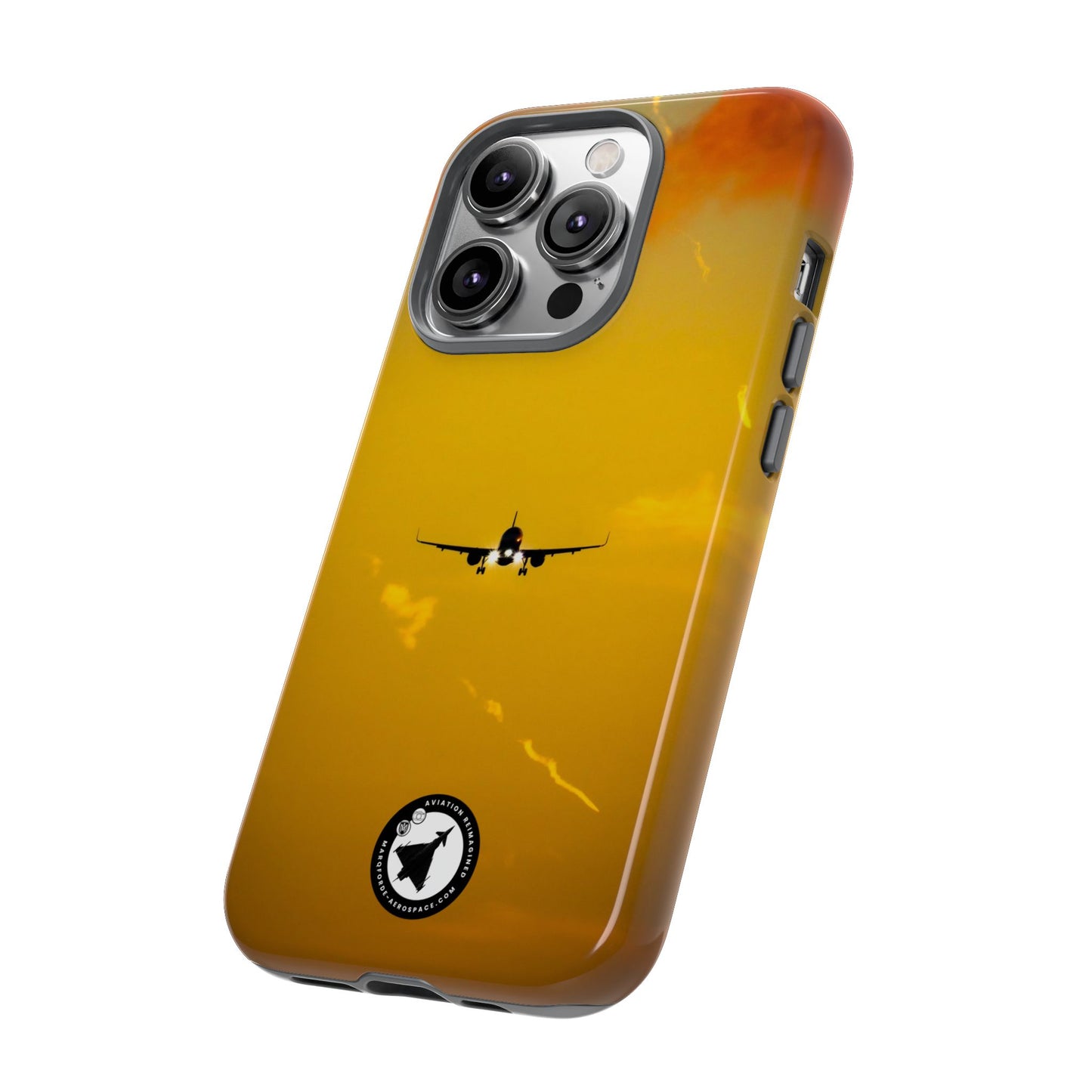 Commercial Jet Engine Close-Up – Printed on iPhone Tough Case