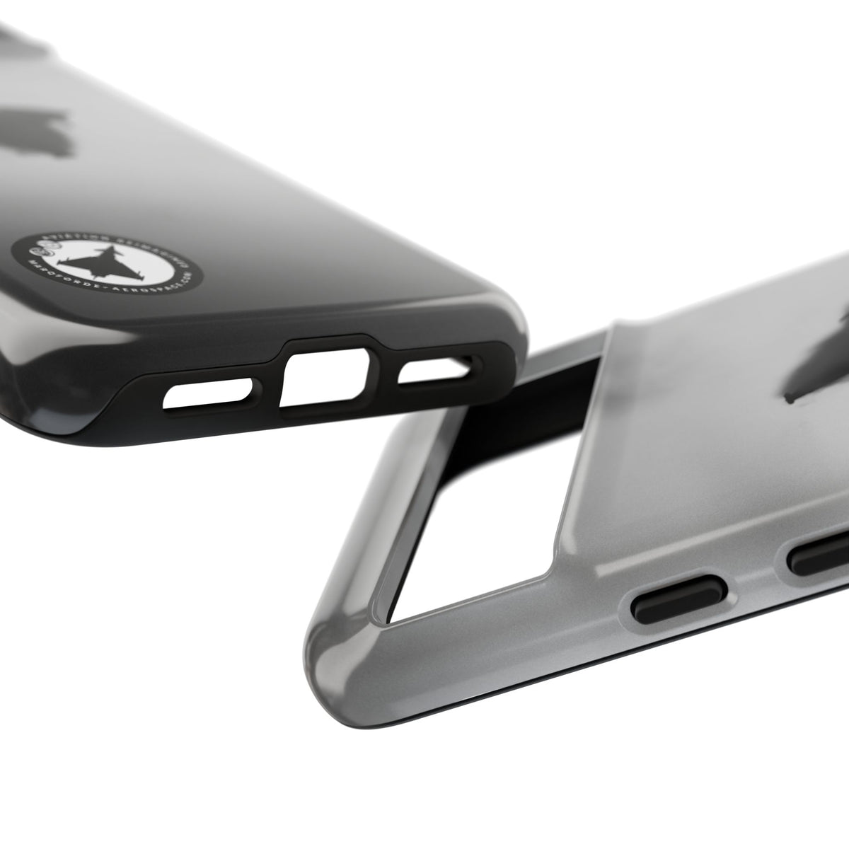 RAF Typhoon almost hidden in a cloud of vapour aviation photo Google Pixel tough phone case – view 16