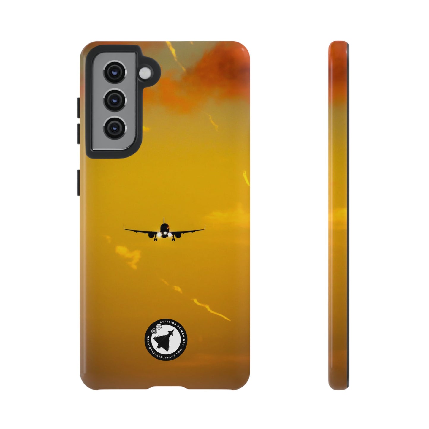 Close-Up of Airbus A321neo Cockpit – Detailed Commercial Aviation Phone Case