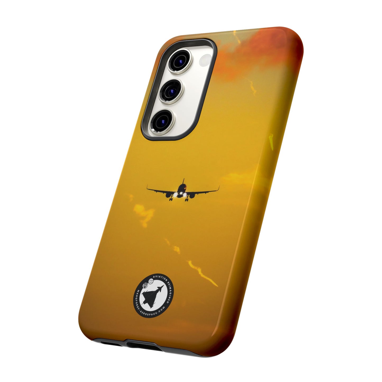 Airbus A321neo Air to Air View – High-Quality iPhone Phone Case