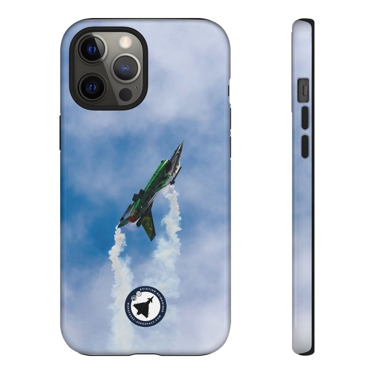 Side Profile of F-16 Viper V2 iPhone Case – Military Jet Artwork