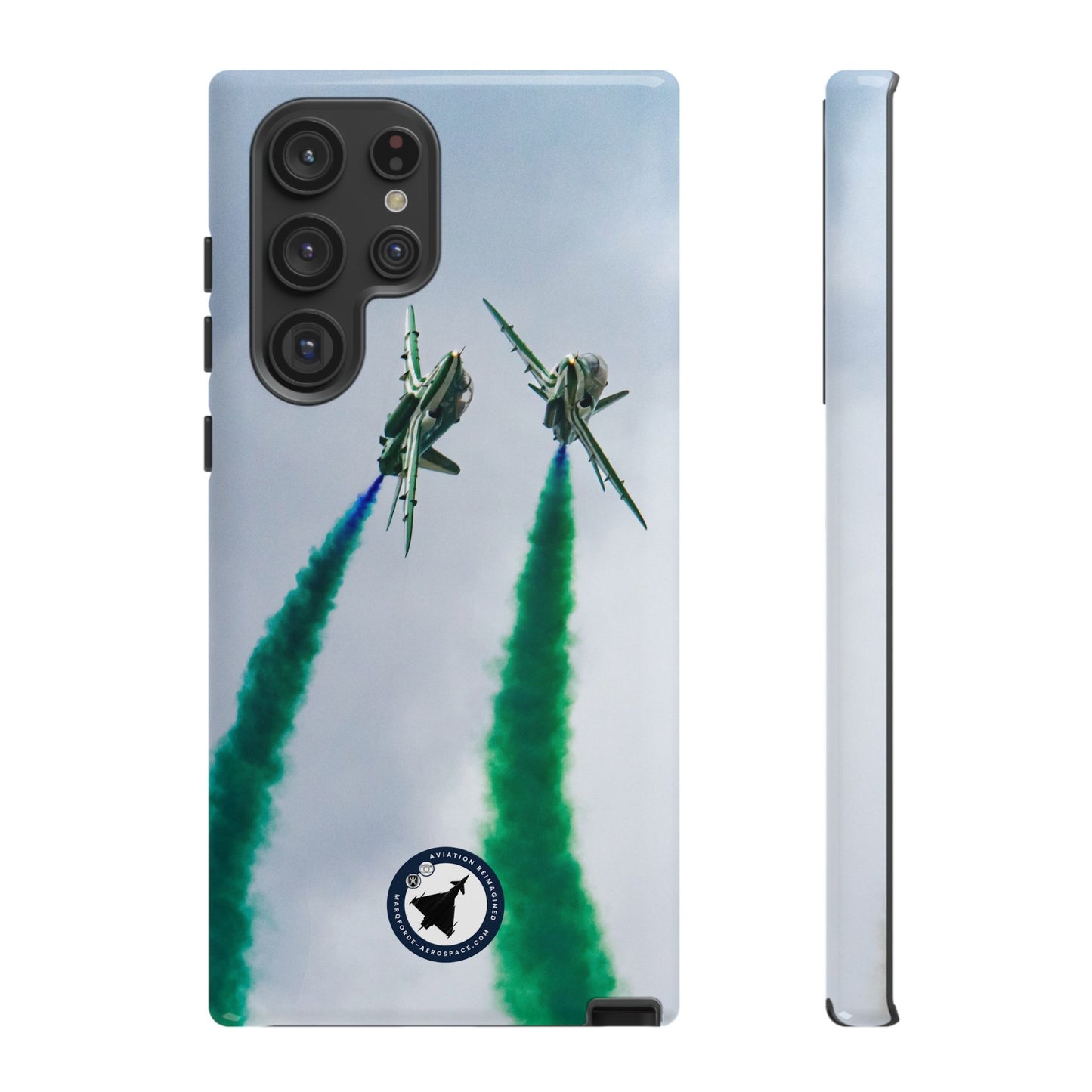 Premium Quality Royal Saudi Hawks Samsung Cover – Ideal for AvGeeks