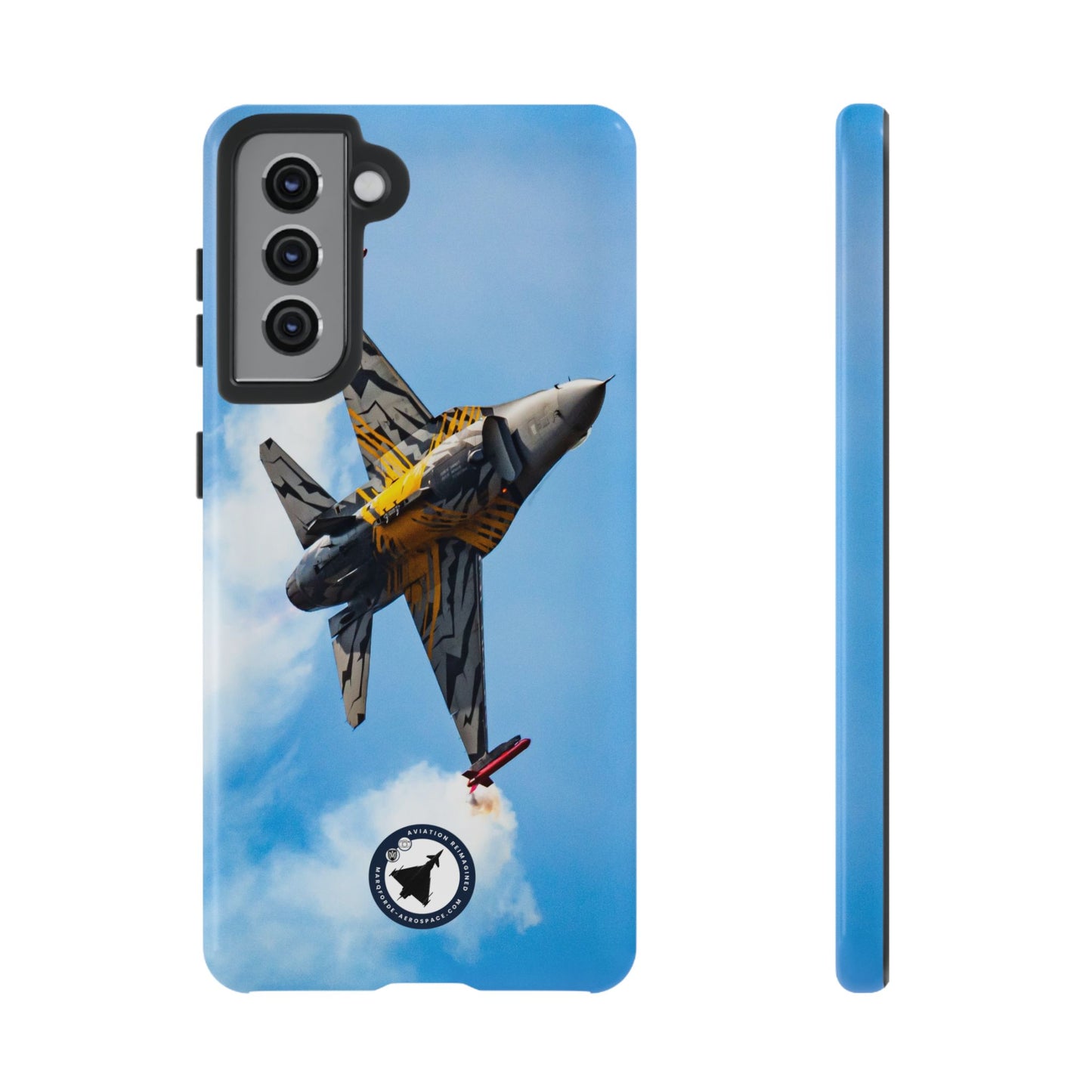 Samsung Case Featuring F-16 Viper – High-Quality Military Jet Print
