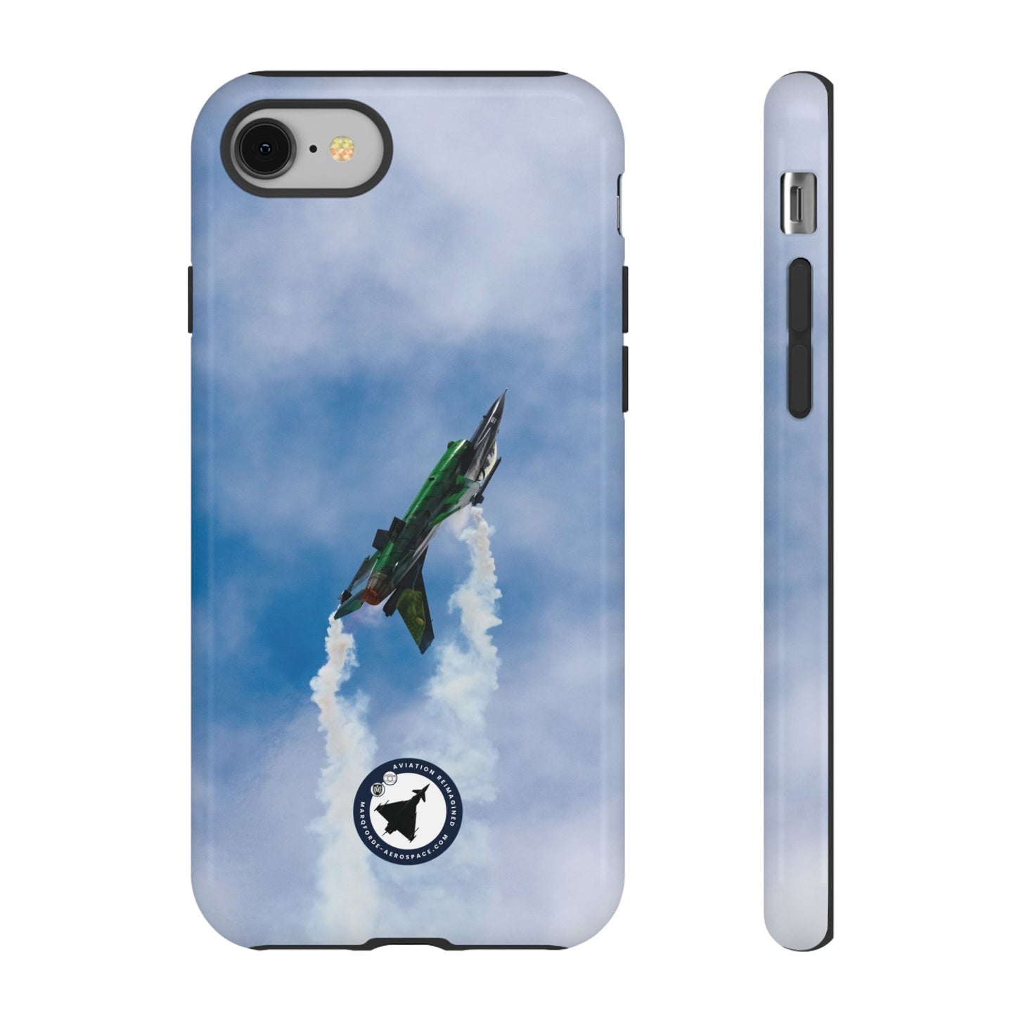 Side View of F-16 Viper V2 iPhone Tough Case – High-Quality Finish