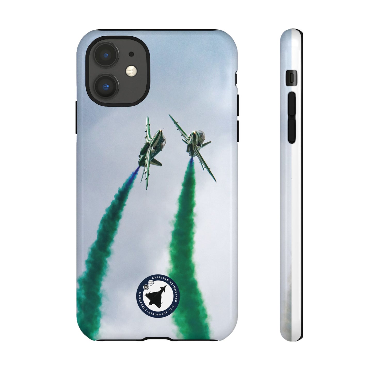 Royal Saudi Hawks iPhone Case – Precision Aerobatic Art