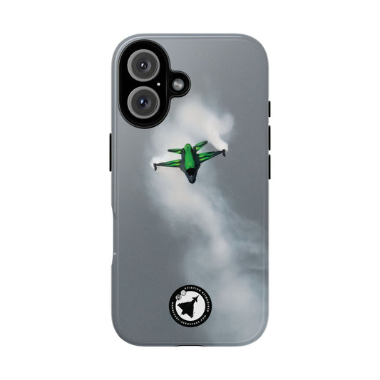 Close-Up of F-16 Viper iPhone Case – High-Quality Jet Design