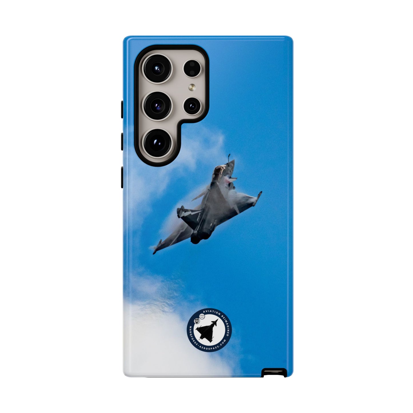 Bold Military Jet on Dassault Rafale Samsung Case – Tough Shell