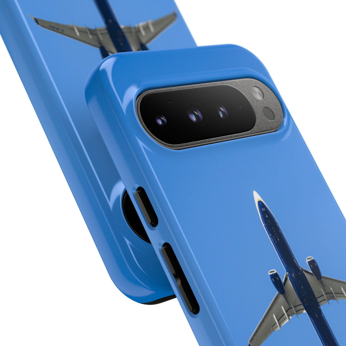 Ryanair Boeing 737-800 underside, directly overhead aviation photo Google Pixel tough phone case – view 20