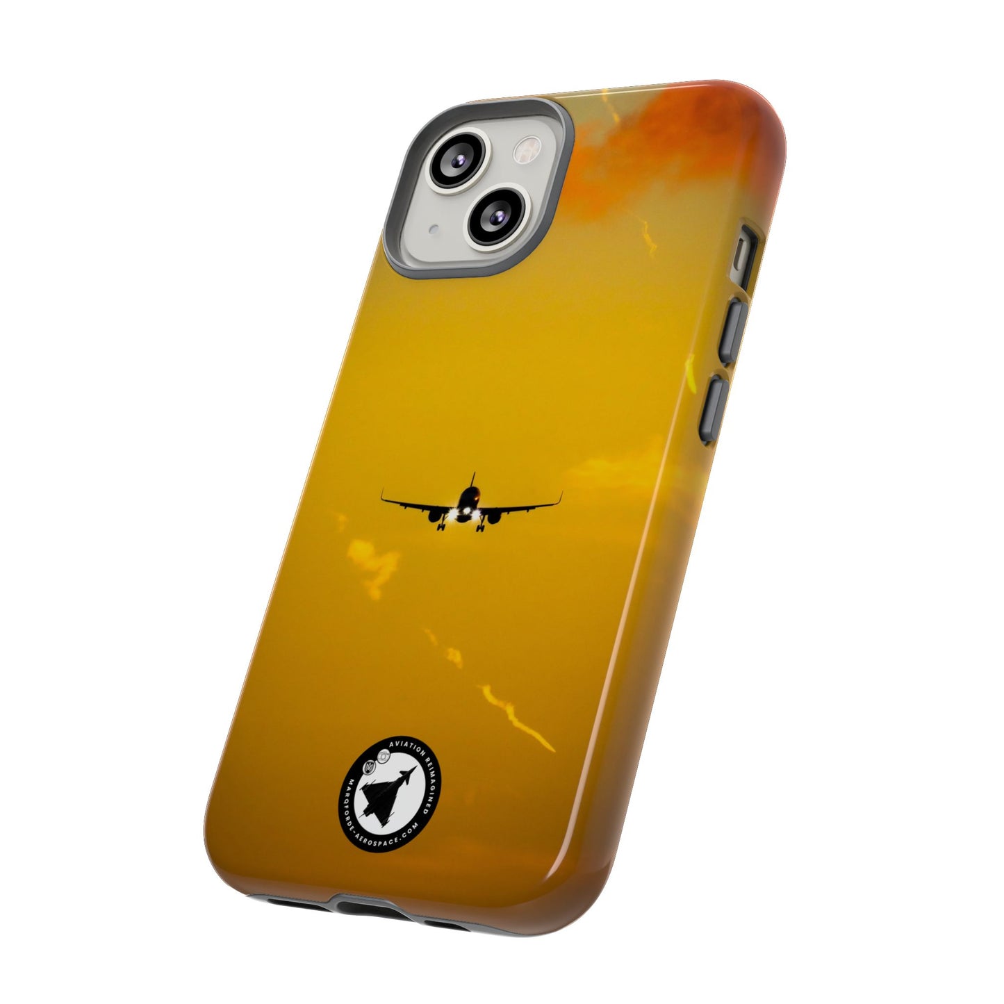 High-Speed Aer Lingus Airbus A321neo Flight Scene – Displayed on iPhone Case