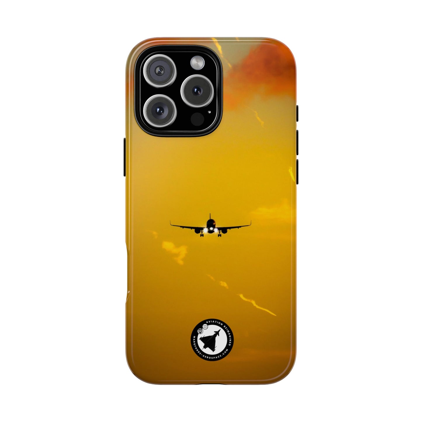 Airbus A321neo Air to Air View – High-Quality iPhone Phone Case