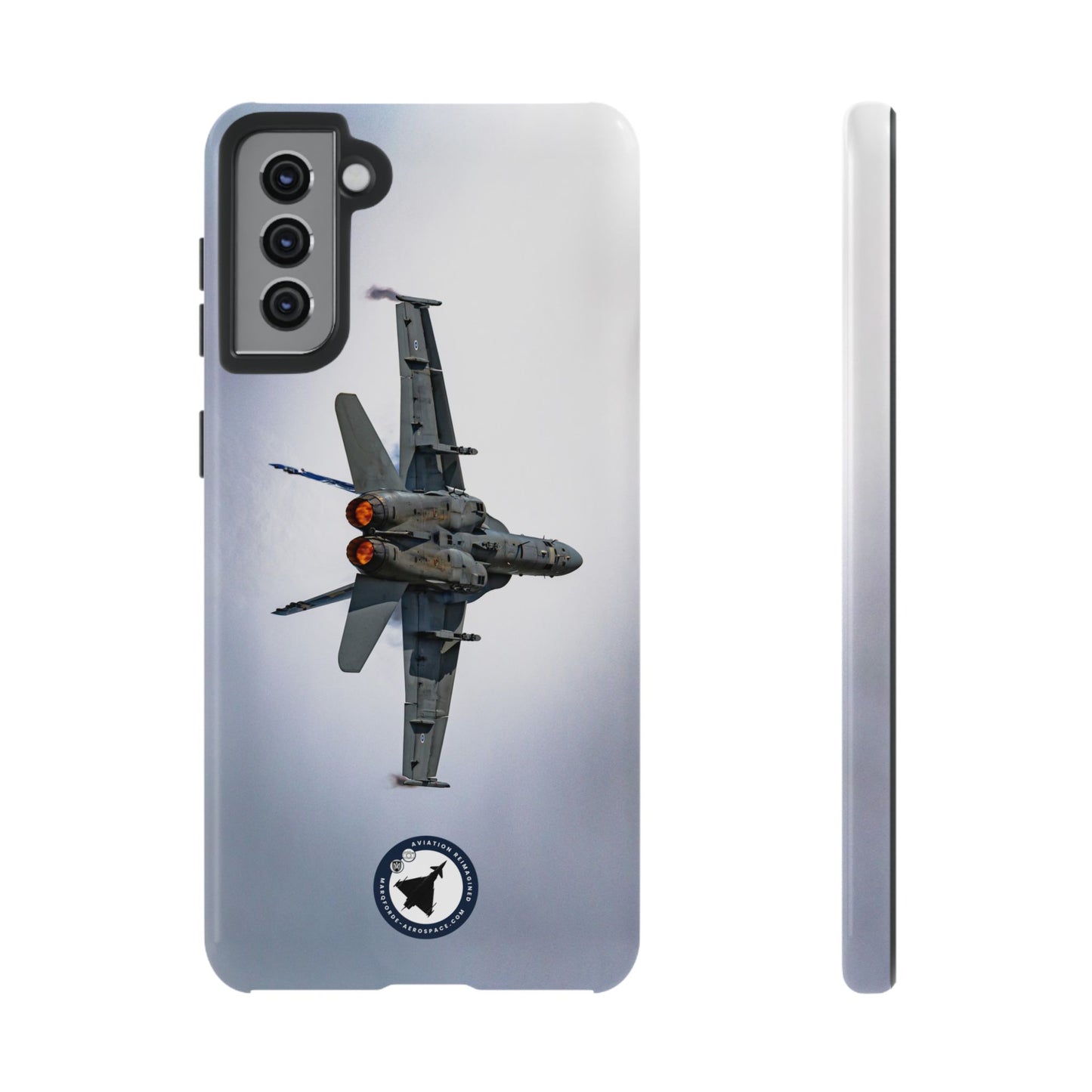 F-18 Hornet in Flight – Stunning Artwork on Samsung Tough Case