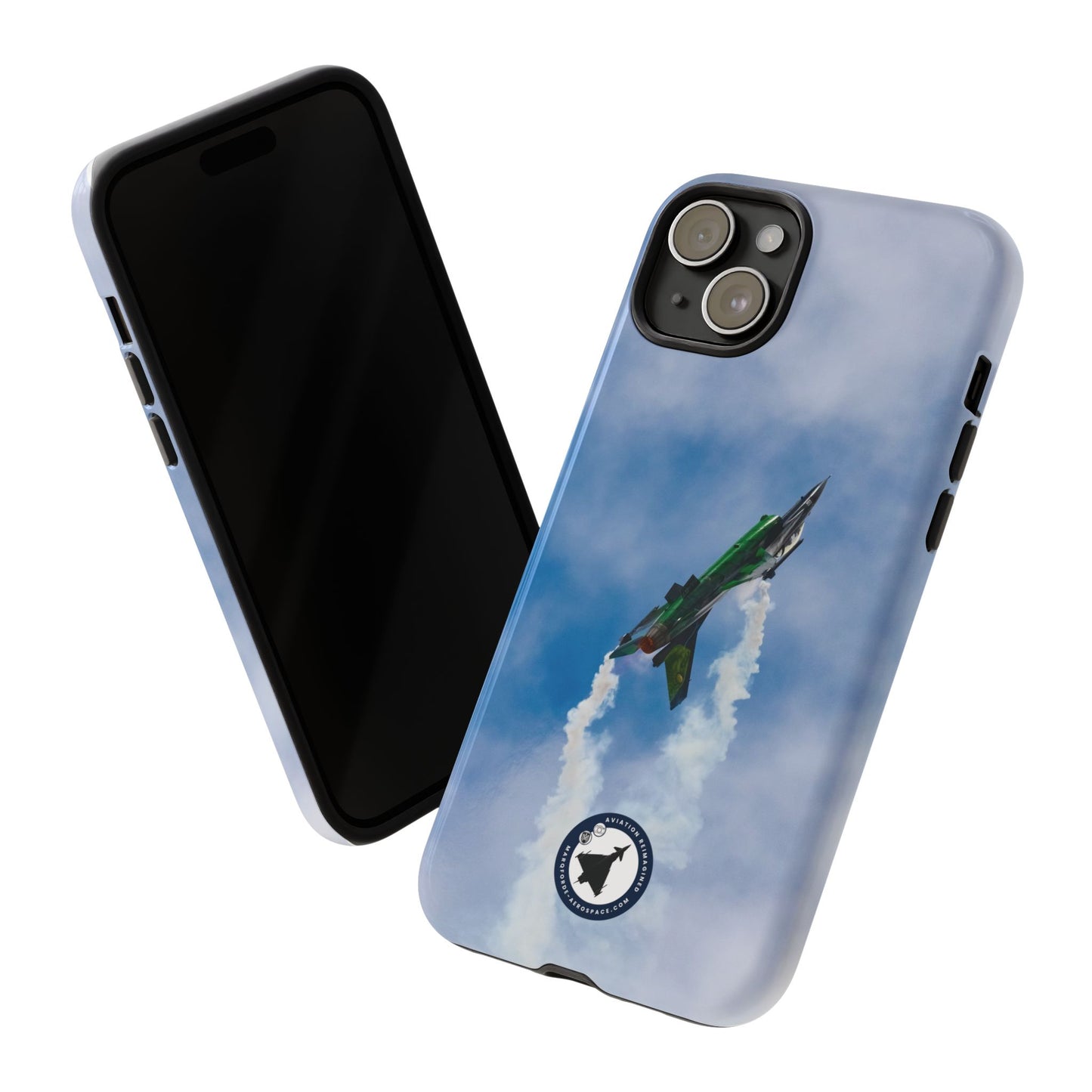 Protective Aviation iPhone Case with F-16 Viper V2 Jet Maneuver
