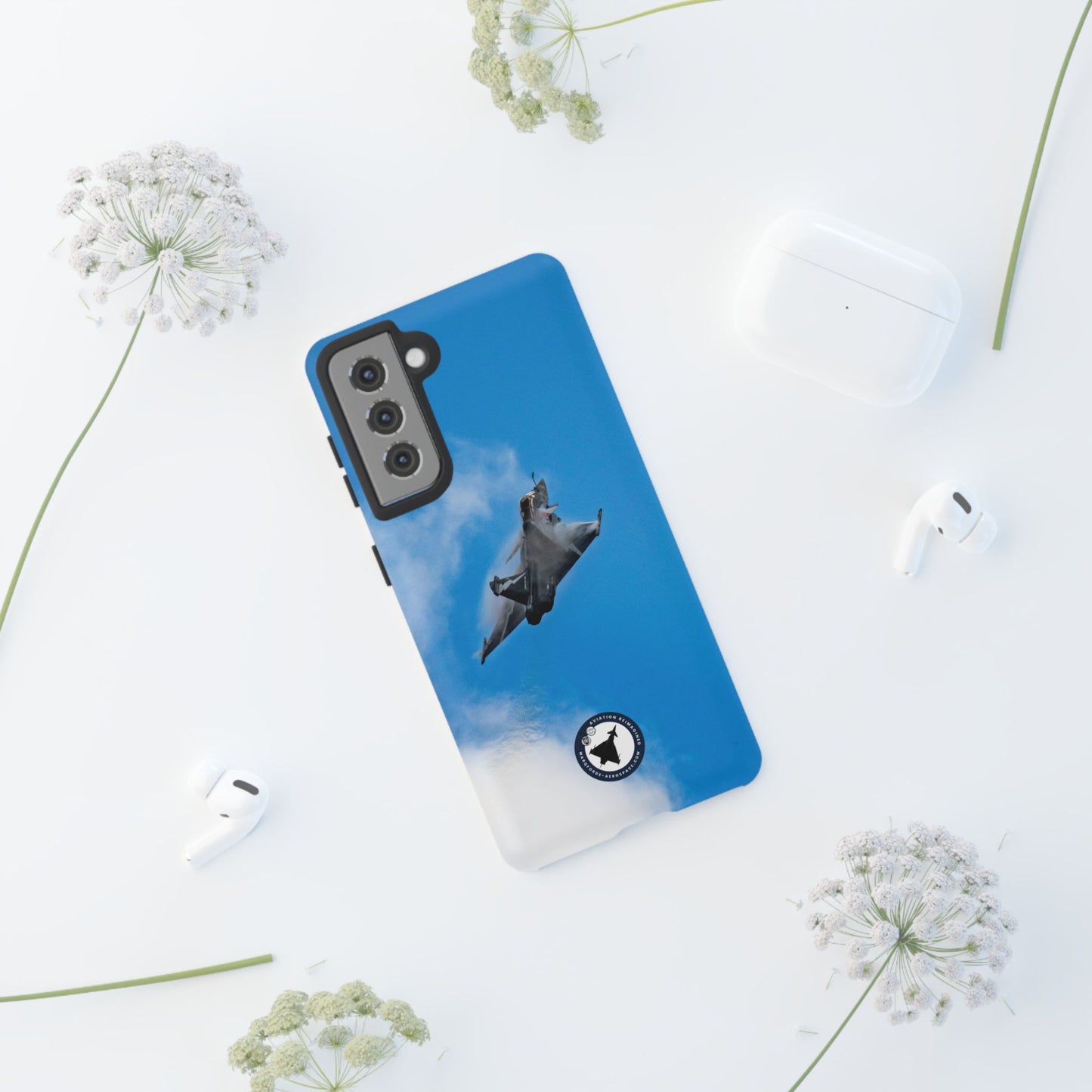 Dassault Rafale Samsung Case – High-Speed Fighter Jet Display