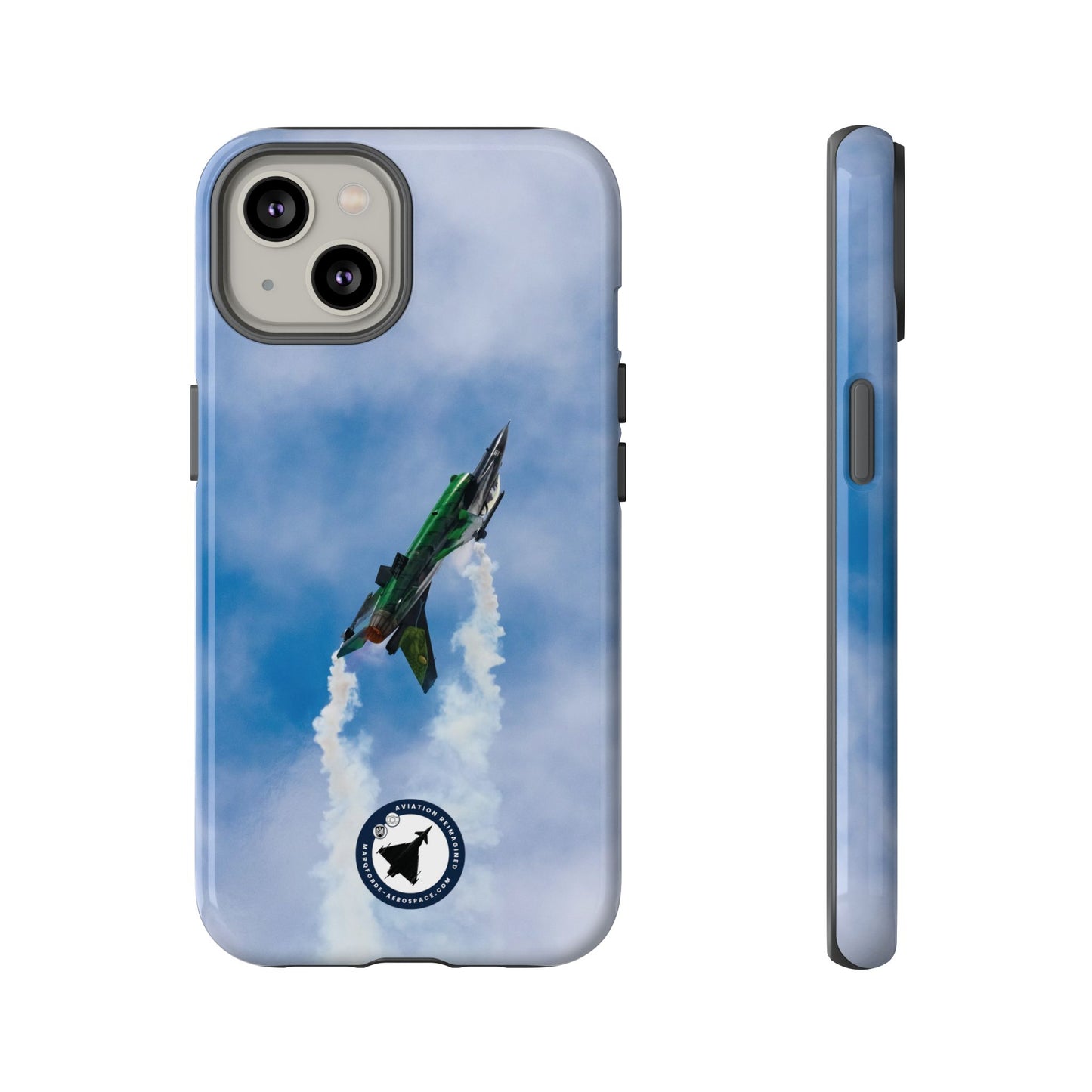 Bold & Rugged iPhone Tough Case Featuring F-16 Viper V2 Jet