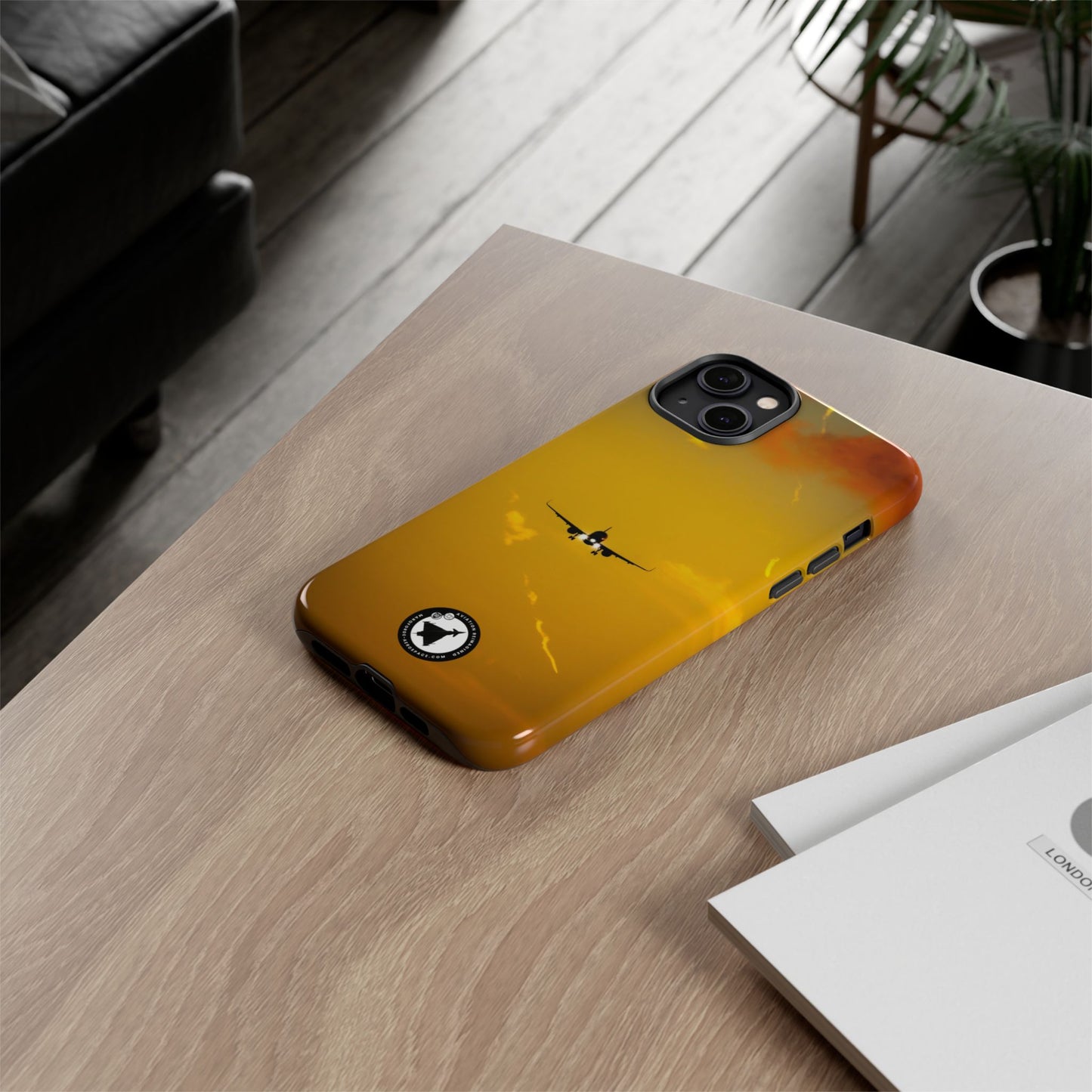 Airbus A321neo Landing Gear Deployment – Sleek iPhone Tough Case Print