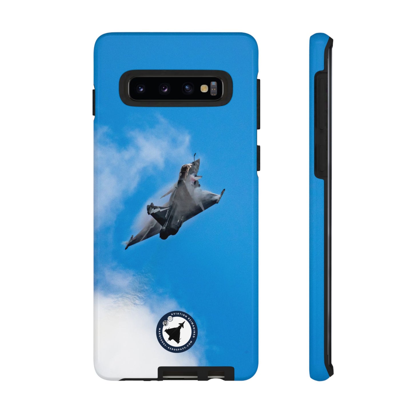 Side View of Dassault Rafale Samsung Case – Tough & Durable