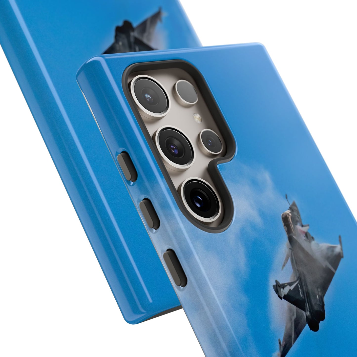 Premium Aviation Samsung Case Featuring Dassault Rafale Combat Jet