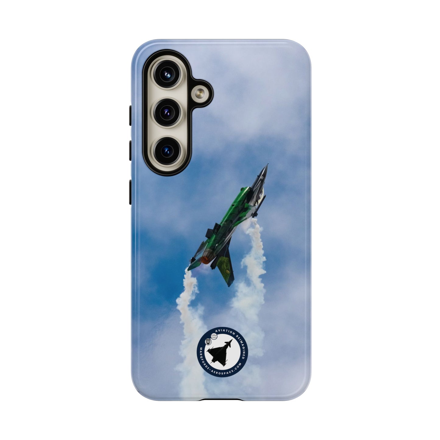 Side Profile of F-16 Viper Samsung Case – High-Detail Print