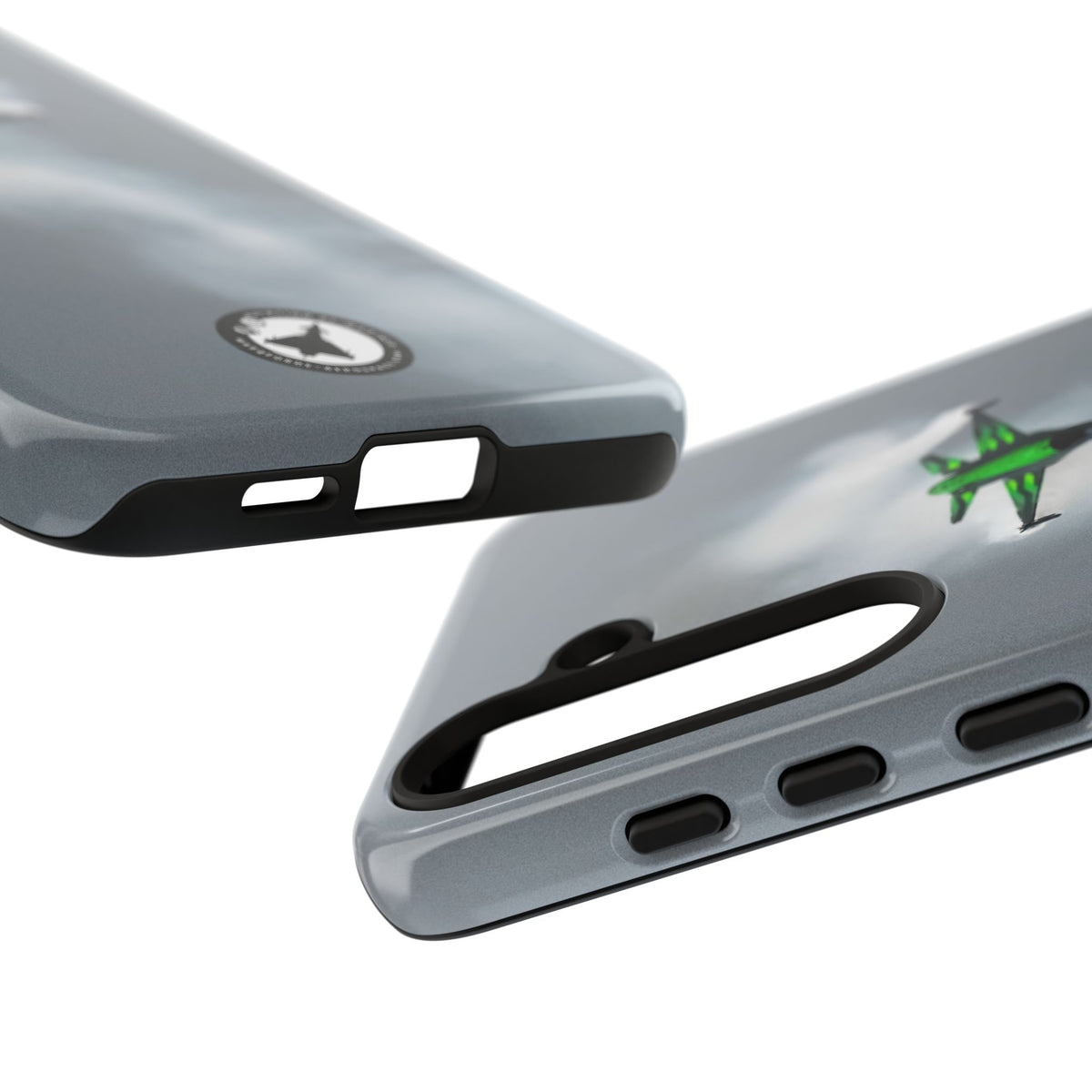 Belgian F-16 Dream Viper head-on in vapour cloud aviation photo Samsung Galaxy tough phone case – view 41