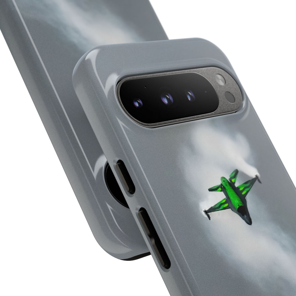 Belgian F-16 Dream Viper head-on in vapour cloud aviation photo Google Pixel tough phone case – view 7