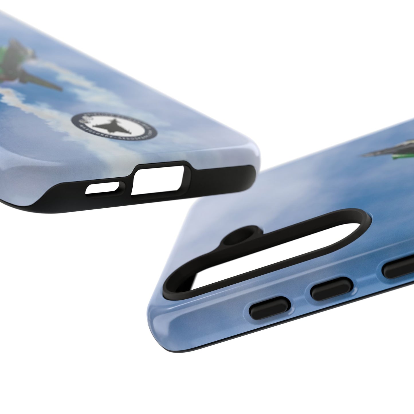 Close-Up of F-16 Viper Samsung Case – Premium Matte Finish