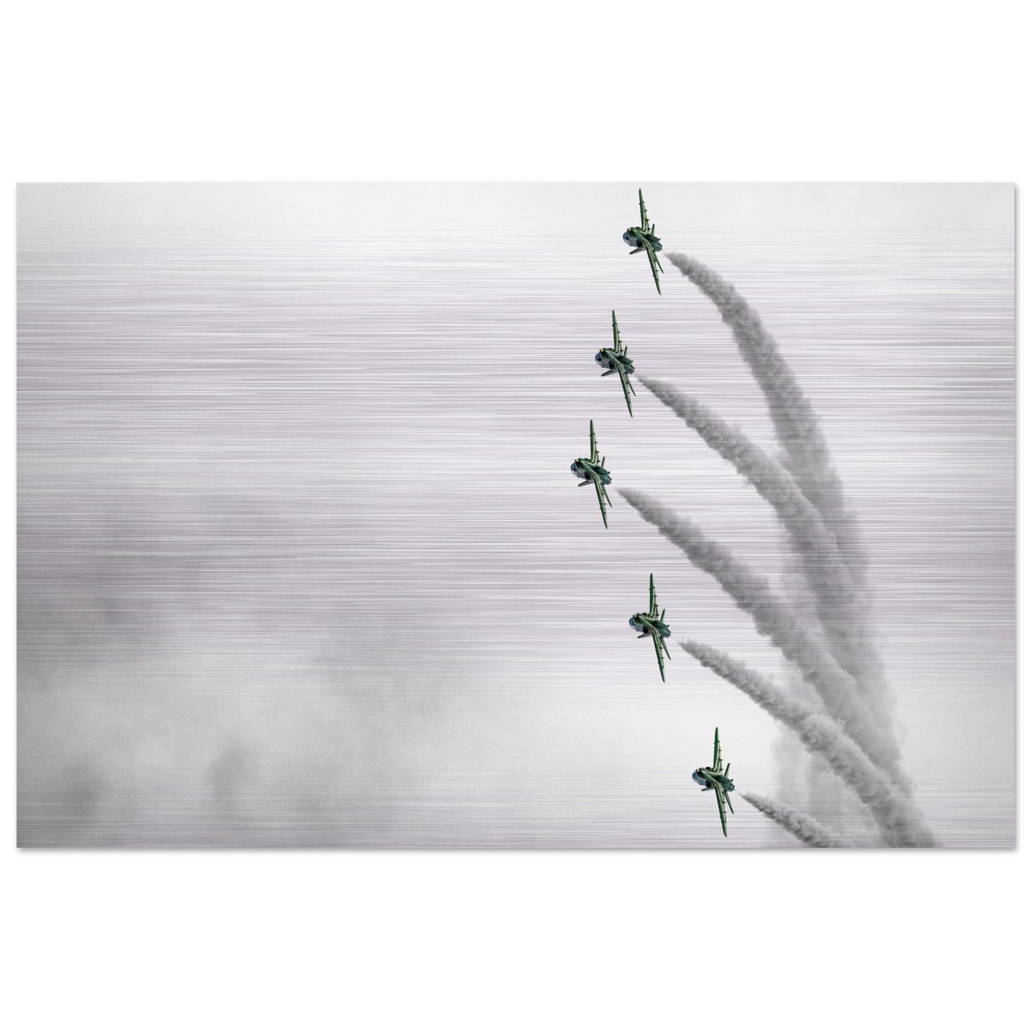 Limited Edition Royal Saudi Hawks Print – Stunning Formation Display