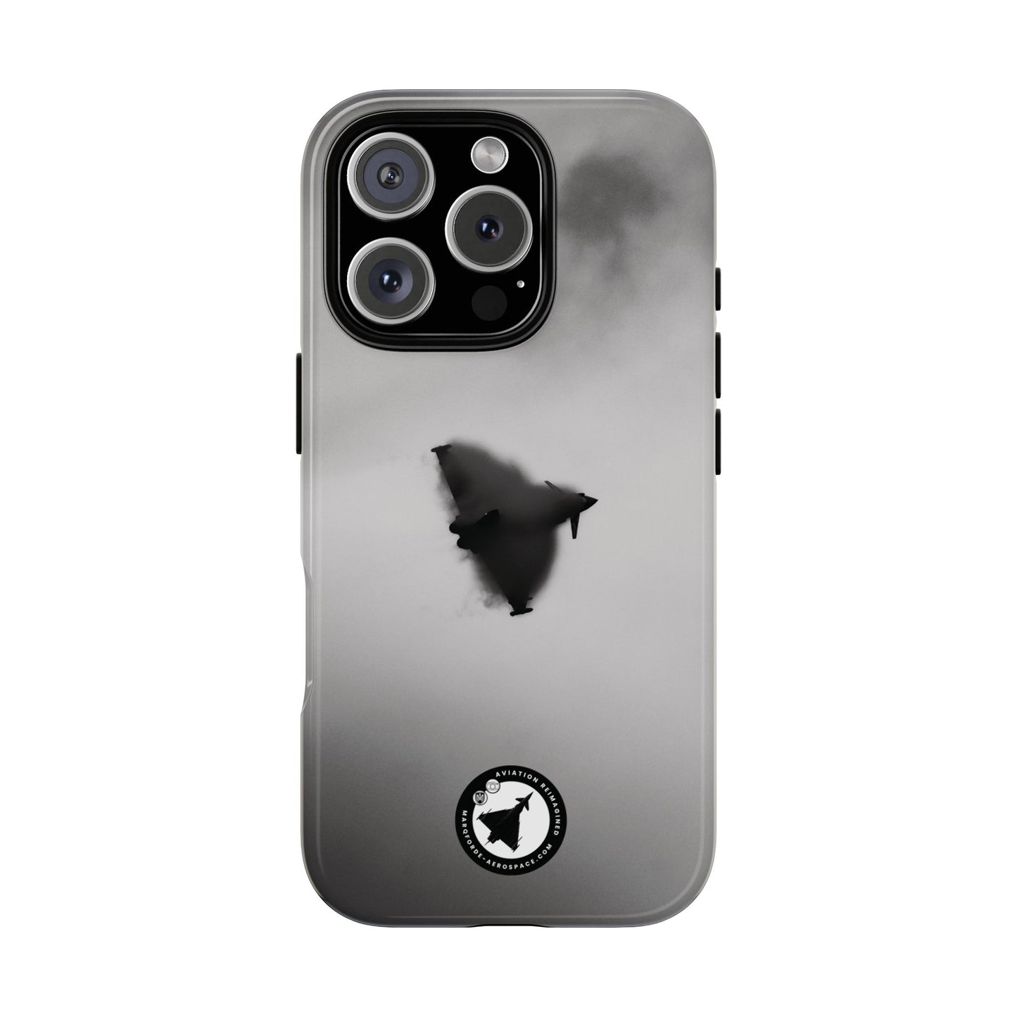 Stylish iPhone Case with RAF Eurofighter Typhoon Cloud Effect