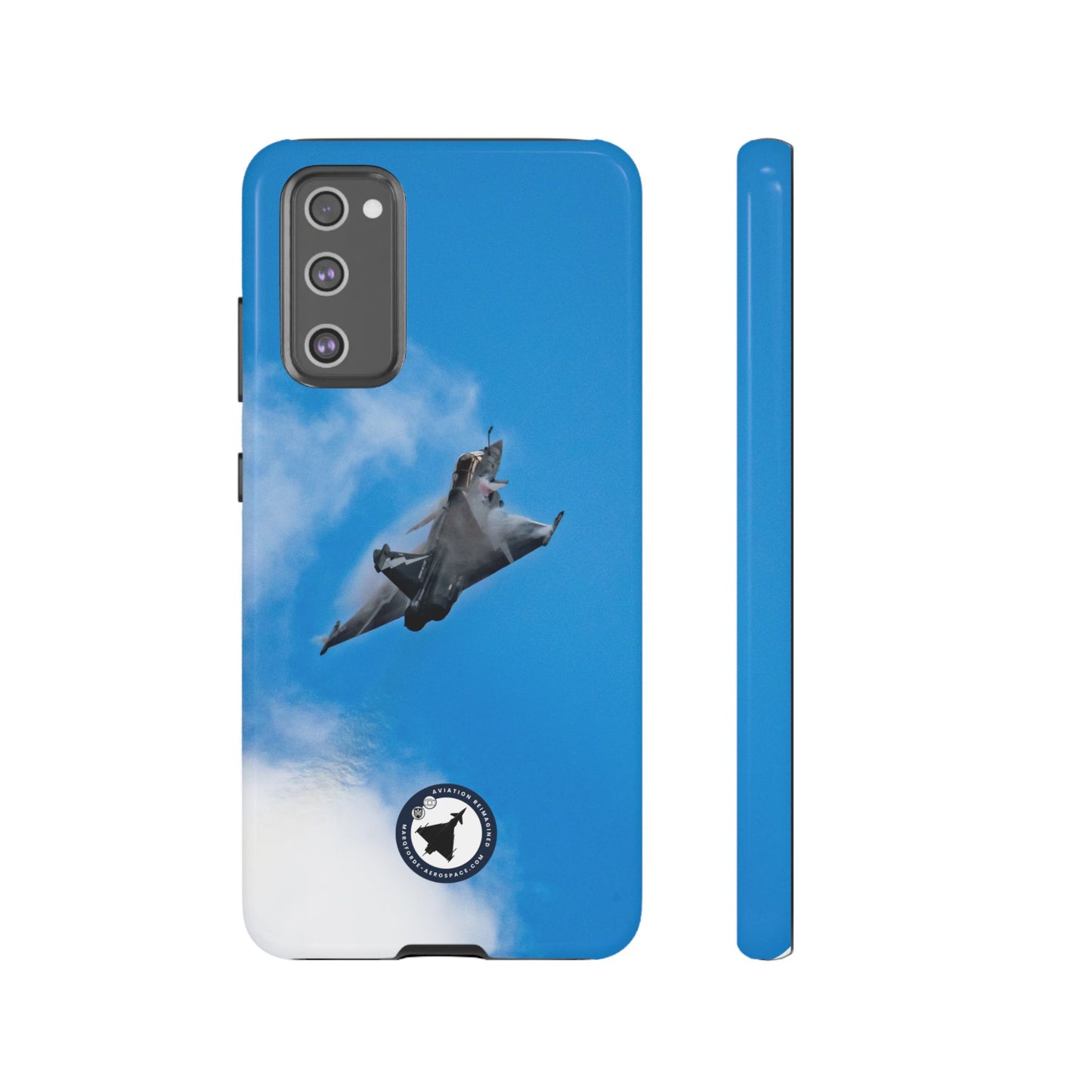 Premium Aviation Samsung Case with Dassault Rafale Jet Artwork
