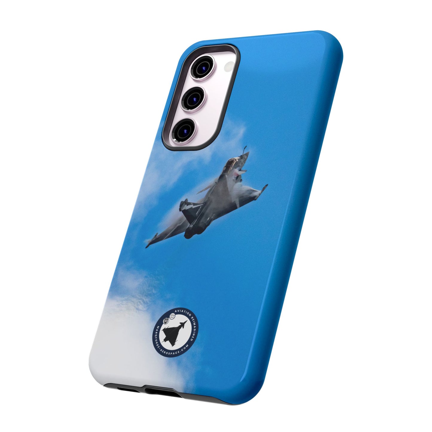 Military Jet Flight Pattern on Dassault Rafale Samsung Tough Case