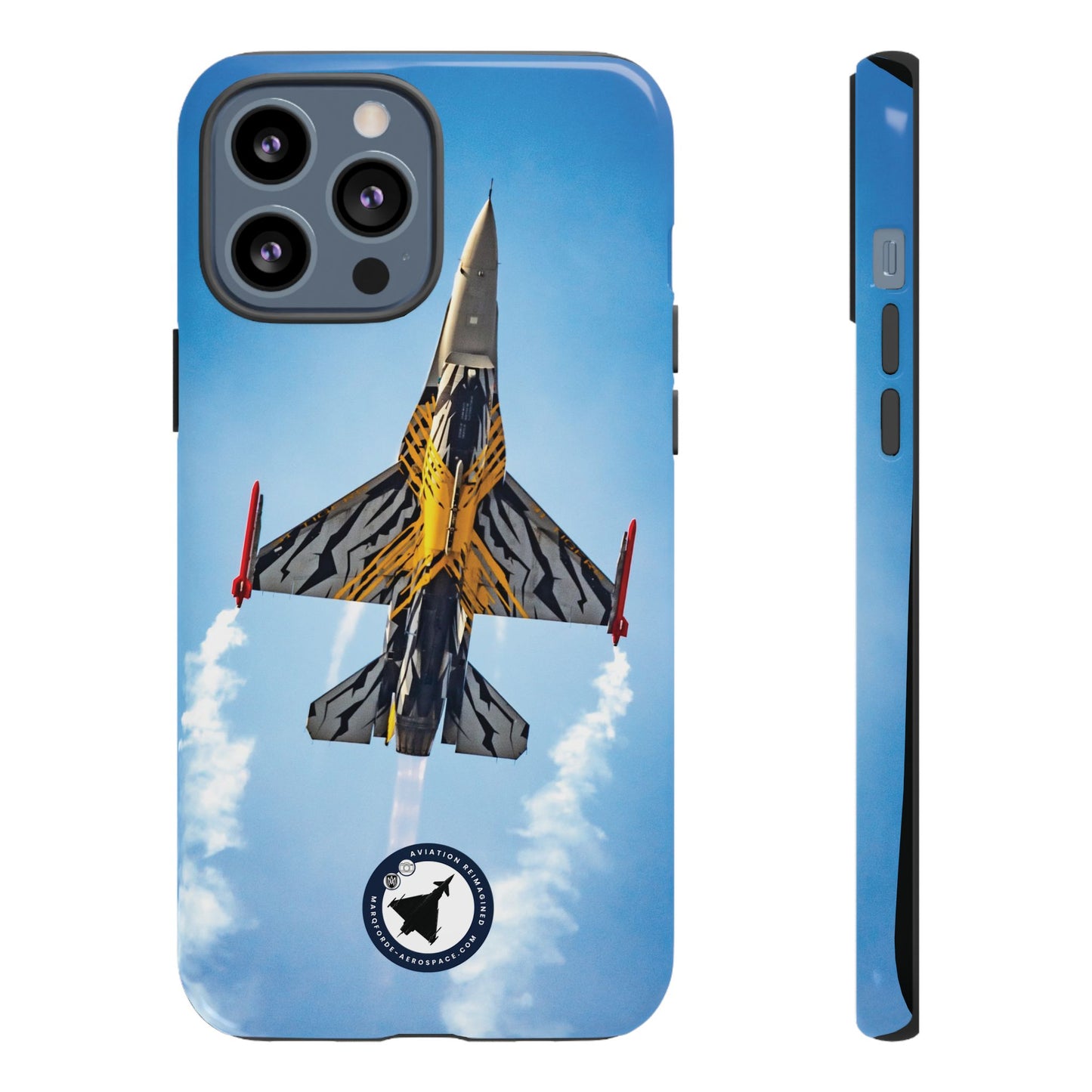 Military Aircraft iPhone Case – F-16 Viper in Flight