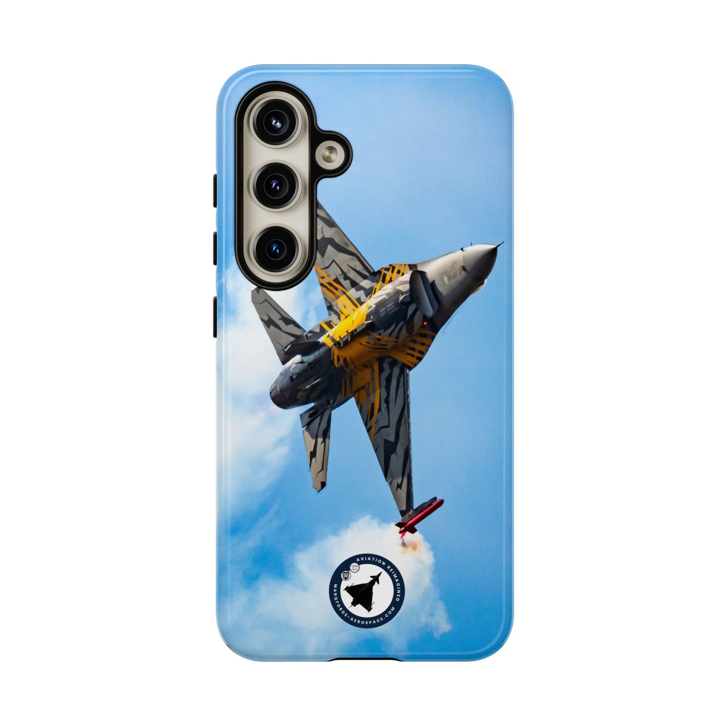 F-16 Viper Afterburner Glow – High-Detail Samsung Case Print