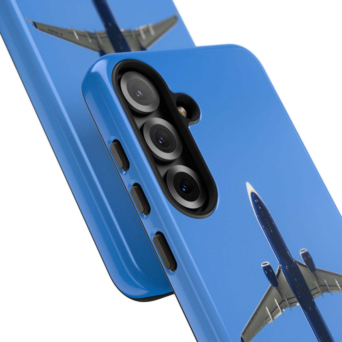 Ryanair Boeing 737-800 underside, directly overhead aviation photo Samsung Galaxy tough phone case – view 51