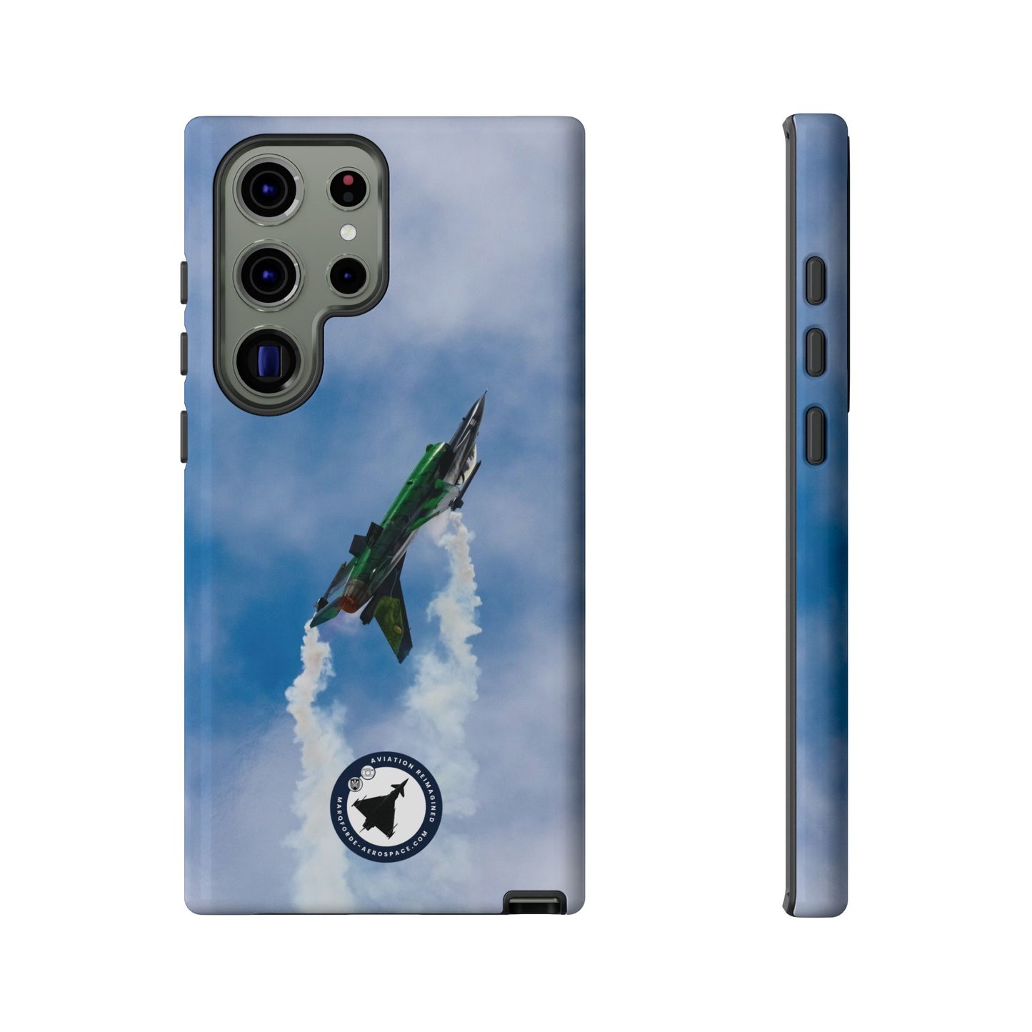 F-16 Viper Samsung Case – Jet Engine Roar Captured in Art