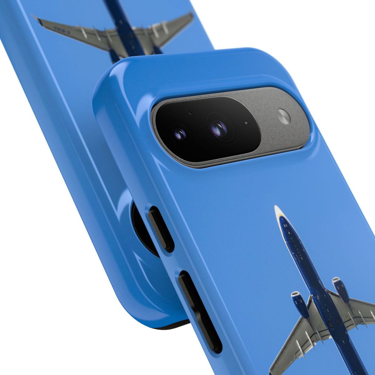 Ryanair Boeing 737-800 underside, directly overhead aviation photo Google Pixel tough phone case – view 18