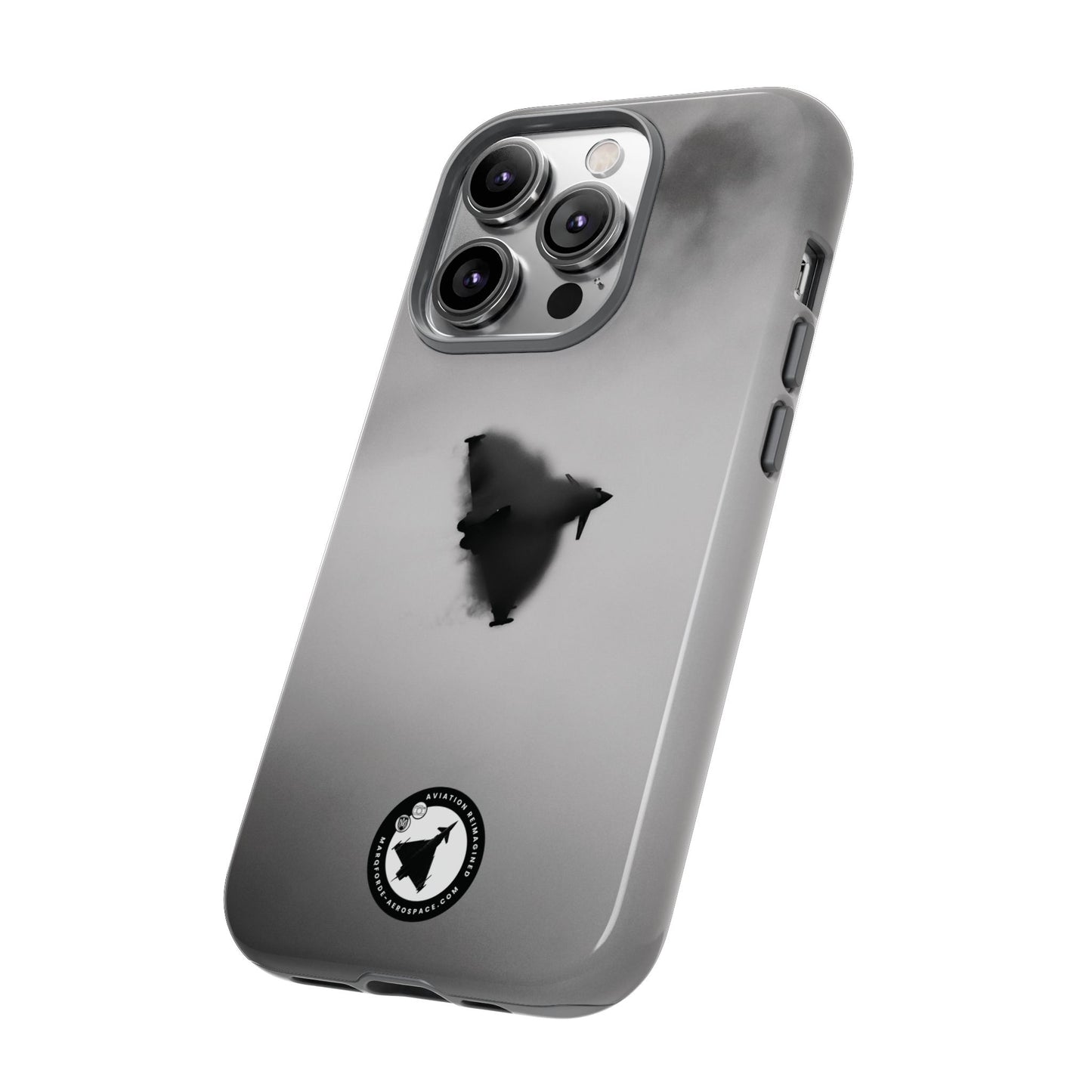 Close-up Side View of Eurofighter Typhoon iPhone Case